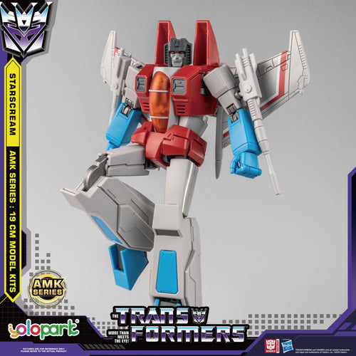 TRANSFORMERS GENERATION ONE: AMK Series 19cm Starscream Model Kit