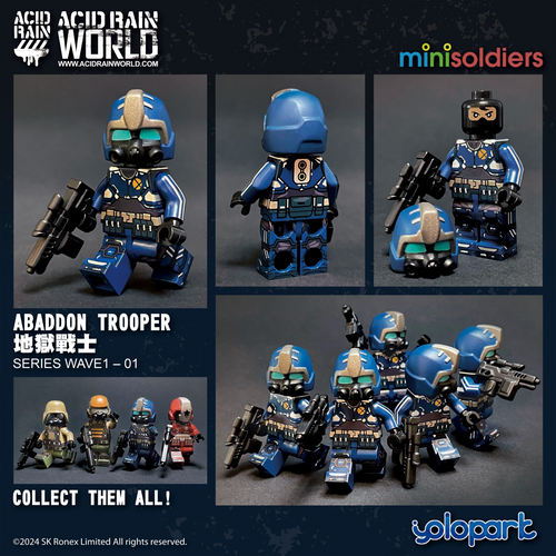 Acid Rain World Minisoldiers SERIES WAVE1