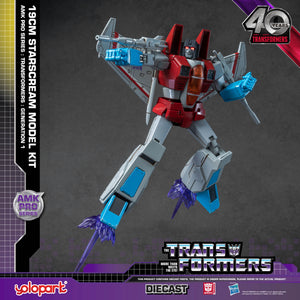 PRE - ORDER: TRANSFORMERS Generation One AMK PRO Series 19cm Starscream Model Kit