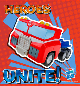 Rescue Bots - 12CM Optimus Prime Friction Car