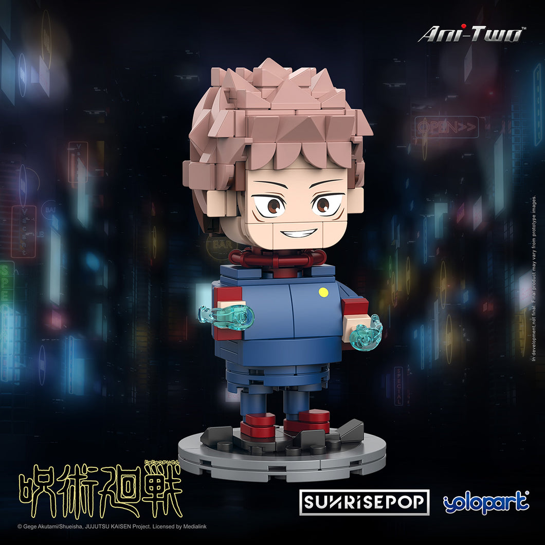 Jujutsu Kaisen-Big Head Bricks Yuji Itadori