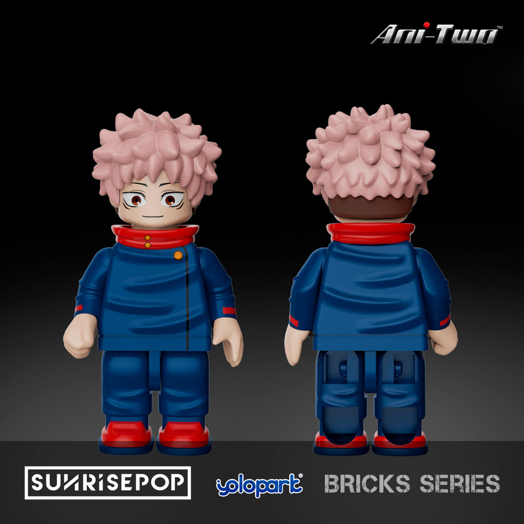 Jujutsu Kaisen Bricks Man - Yuji Itadori